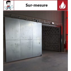 Porte Coulissante Pare-Flamme