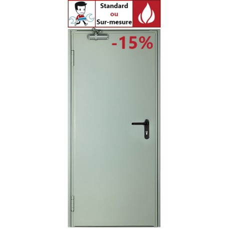 Porte Metallique Coupe Feu Sur Mesure