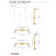 Porte premium E - 2 vantaux - Applique