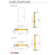 Porte Tunnel coupe feu 2H - Premium