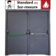 Porte FIRESTOP standard (1 vantail) EI2-60
