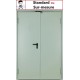 Porte métallique sur mesure 2 vantaux