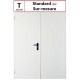 Porte premium E - 2 vantaux - Tunnel