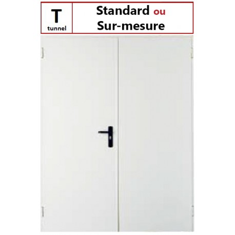 Porte premium E - 2 vantaux - Tunnel